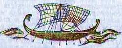 античный корабль